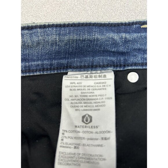 Signature Gold Levi Strauss Totally Shaping High Rise Skinny Womens Jeans NWT 24 - Picture 10 of 11